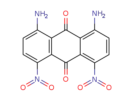 Molecular Structure of 852177-97-0 (1,8-diamino-4,5-dinitro-anthraquinone)