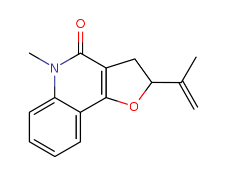 88839-93-4,Furo[3,2-c]quinolin-4(2H)-one,3,5-dihydro-5- methyl-2-(1-methylethenyl)- ,