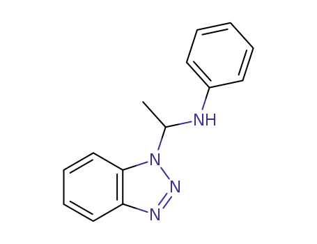 Molecular Structure of 122062-68-4 (ALPHA-METHYL-N-PHENYL-1H-BENZOTRIAZOLE-1-METHANAMINE)