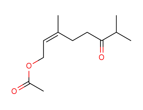 Acetic acid (Z)-3,7-dimethyl-6-oxo-oct-2-enyl ester