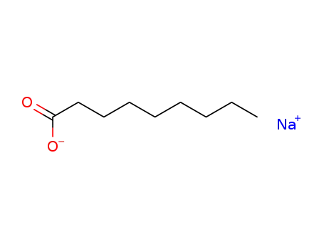 Molecular Structure of 14047-60-0 (PELARGONIC ACID SODIUM SALT)