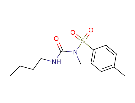 Molecular Structure of 36323-18-9 (Benzenesulfonamide, N-((butylamino)carbonyl)-N,4-dimethyl-)