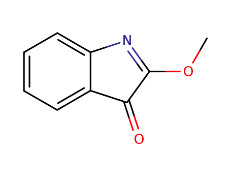 Molecular Structure of 613-44-5 (2-Methoxy-3H-indol-3-one)