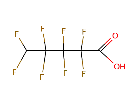 Molecular Structure of 376-72-7 (5H-OCTAFLUOROPENTANOIC ACID)