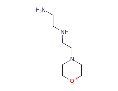 Molecular Structure of 5625-80-9 (N-[2-(4-morpholinyl)ethyl]ethylenediamine)