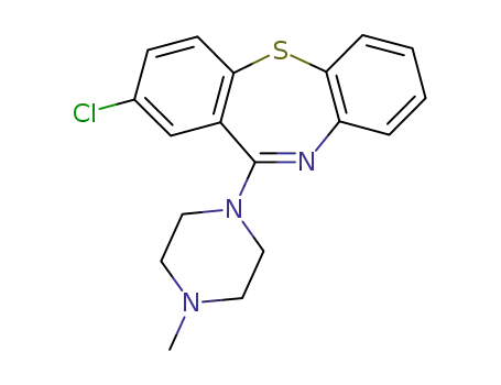 Molecular Structure of 2058-52-8 (CLOTHIAPINE)