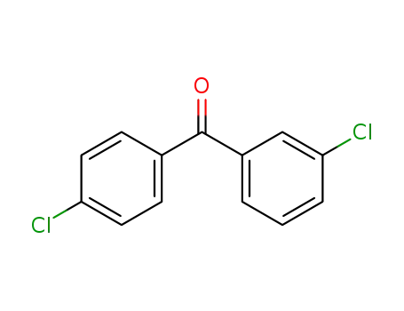Molecular Structure of 7498-66-0 (3,4'-Dichlorobenzophenone)