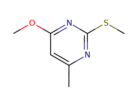 4-Methoxy-6-methyl-2-(methylthio)pyrimidine CAS No.55749-33-2