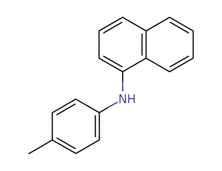 Molecular Structure of 634-43-5 (1-(P-TOLUIDINO)NAPHTHALENE)