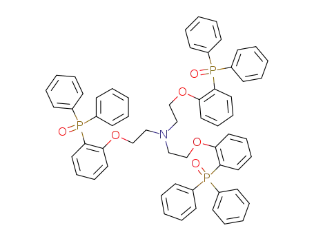 Molecular Structure of 191988-98-4 (tris<o-(diphenylphosphoryl)phenoxyethyl>amine)
