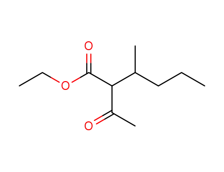 Molecular Structure of 23550-23-4 (2-(1-methyl-butyl)-acetoacetic acid ethyl ester)