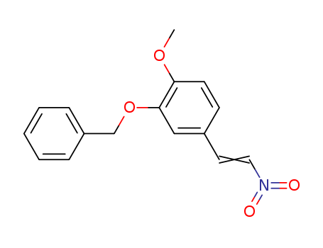 1-methoxy-4-(2-nitroethenyl)-2-(phenylmethoxy)benzene