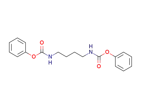Molecular Structure of 102016-85-3 (1,4-butamethylene-bis(phenyl carbamate))