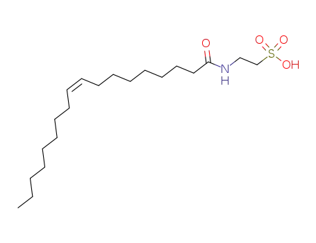 Molecular Structure of 52514-04-2 (2-[(1-OXO-9Z-OCTADECENYL)AMINO]-ETHANESULFONIC ACID)