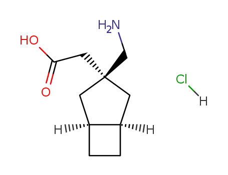 (1α,3α,5α)(3-aminomethyl-bicyclo[3.2.0]hept-3-yl)-acetic acid hydrochloride