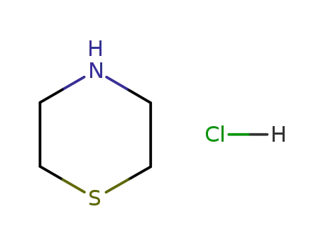 Molecular Structure of 5967-90-8 (THIOMORPHOLINE HYDROCHLORIDE)
