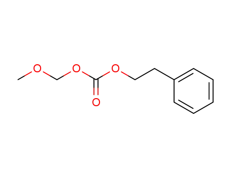 Molecular Structure of 161529-95-9 (Carbonic acid, methoxymethyl 2-phenylethyl ester)