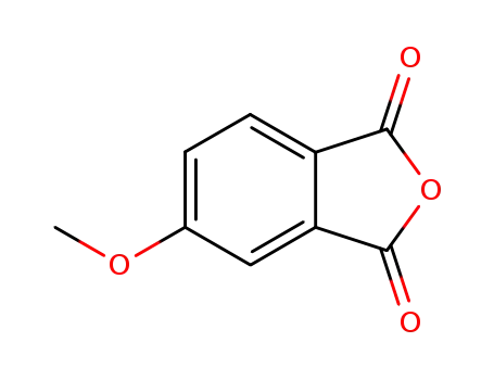 Molecular Structure of 28281-76-7 (5-Methoxy-isobenzofuran-1,3-dione)