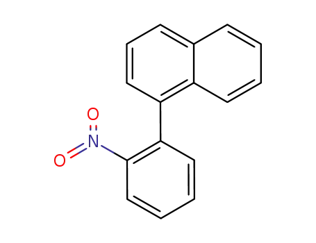 Molecular Structure of 5415-59-8 (1-(2-nitrophenyl)naphthalene)