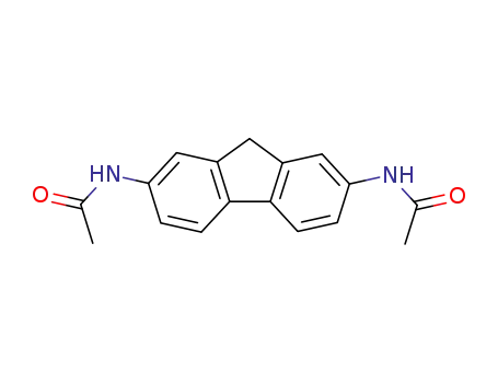 Molecular Structure of 304-28-9 (2,7-DI(ACETAMIDO)FLUORENE)