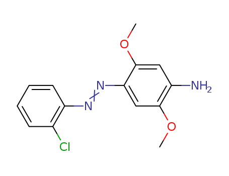 60143-59-1,4-(2-chlorophenylazo)-2,5-dimethoxyaniline,Benzenamine,4-[(2-chlorophenyl)azo]-2,5-dimethoxy- (9CI)