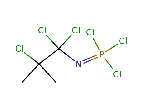 Molecular Structure of 6092-34-8 (Phosphorimidic trichloride, (1,1,2-trichloro-2-methylpropyl)-)