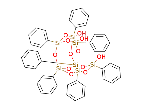 Molecular Structure of 444315-26-8 (TrisilanolPhenyl POSS)