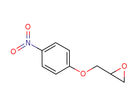Molecular Structure of 5255-75-4 (1,2-EPOXY-3-(4-NITROPHENOXY)PROPANE)