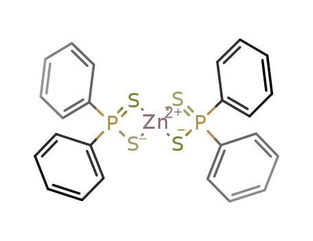 Molecular Structure of 2512-59-6 (bis(diethyldithiophosphinato)zinc)