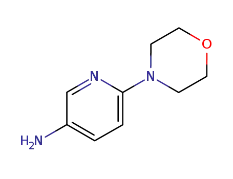 Molecular Structure of 52023-68-4 (3-Amino-6-morpholinopyridine)