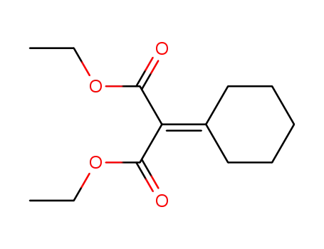 Molecular Structure of 41589-43-9 (Propanedioic acid, 2-cyclohexylidene-, 1,3-diethyl ester)