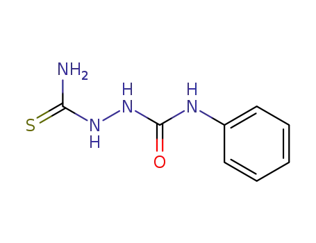Molecular Structure of 10153-17-0 (2-carbamothioyl-N-phenylhydrazine carboxamide)