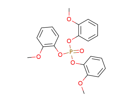 Molecular Structure of 563-03-1 (tris(2-methoxyphenyl) phosphate)