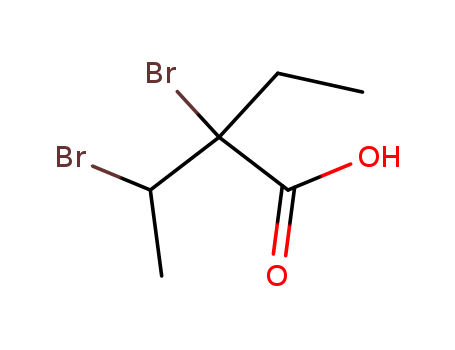 Butanoic acid,2,3-dibromo-2-ethyl-