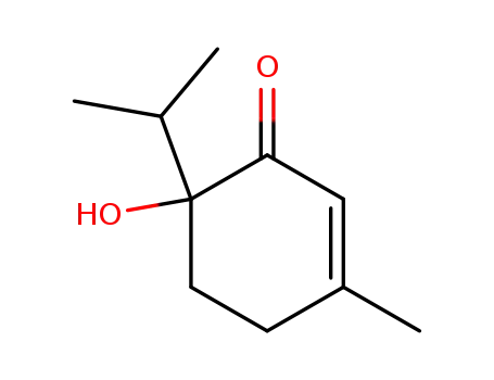Molecular Structure of 1197-72-4 (2-Cyclohexen-1-one, 6-hydroxy-3-methyl-6-(1-methylethyl)-)