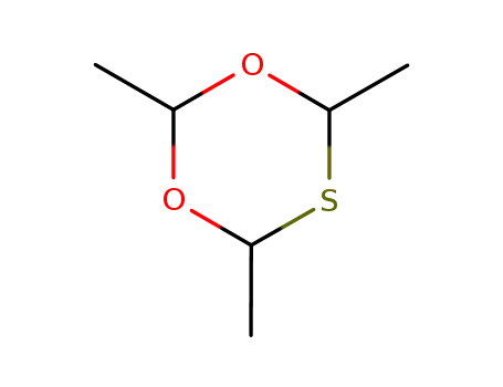 Molecular Structure of 53897-55-5 (2,4,6-trimethyl-[1,3,5]dioxathiane)