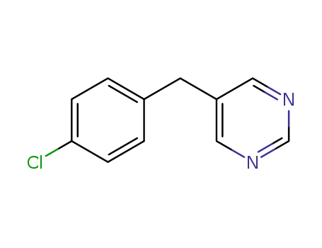 Molecular Structure of 1401217-87-5 (5-(4-chlorobenzyl)pyrimidine)