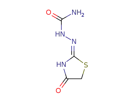 Molecular Structure of 39130-96-6 (thiazolidine-2,4-dione-2-semicarbazone)