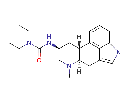 Molecular Structure of 37686-84-3 (S(+)-N,N-DIETHYL-N'([8ALPHA]-6-METHYLERGOLIN-8-YL)UREA)