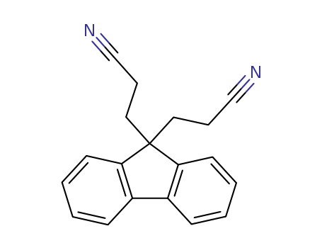 9H-Fluorene-9,9-dipropanenitrile