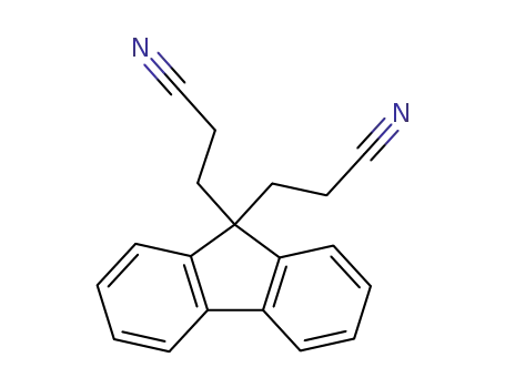 Molecular Structure of 4425-97-2 (9,9-BIS(2-CYANOETHYL)FLUORENE)