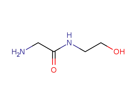 Molecular Structure of 75007-28-2 (Acetamide, 2-amino-N-(2-hydroxyethyl)-)