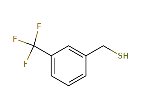 Molecular Structure of 25697-55-6 (3-(TRIFLUOROMETHYL)BENZYL MERCAPTAN)
