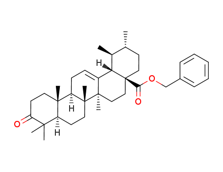 Urs-12-en-28-oic acid,3-oxo-, phenylmethyl ester