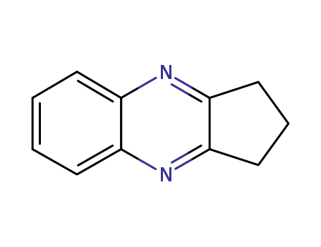 Molecular Structure of 7193-24-0 (1H-Cyclopenta[b]quinoxaline,  2,3-dihydro-)