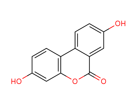 1143-70-0,3,8-dihydroxy-6H-dibenzo(b,d)pyran-6-one,2-Biphenylcarboxylicacid, 2',4,4'-trihydroxy-, d-lactone (7CI,8CI);2',7-Dihydroxy-3,4-benzocoumarin;3,8-Hydroxydibenzo-a-pyrone;Urolithin A;