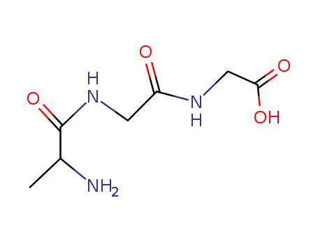 Molecular Structure of 927-21-9 (DL-ALANYL-GLYCYL-GLYCINE)