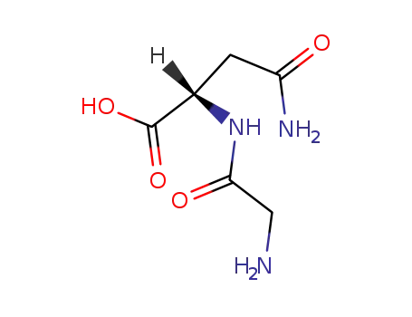 Molecular Structure of 24667-21-8 (Glycyl-D-asparagine)