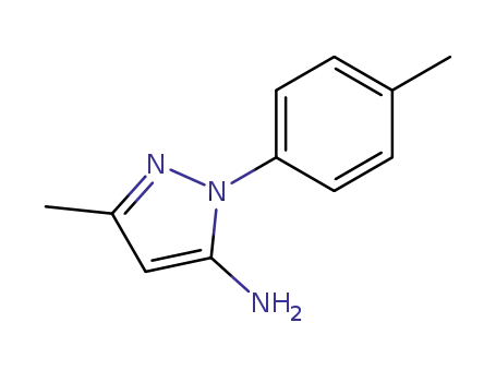 Molecular Structure of 62535-60-8 (5-AMINO-3-METHYL-1-P-TOLYLPYRAZOLE)