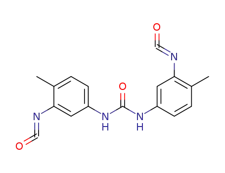 Molecular Structure of 5206-52-0 (5,5'-ureylenedi-o-tolyl diisocyanate)